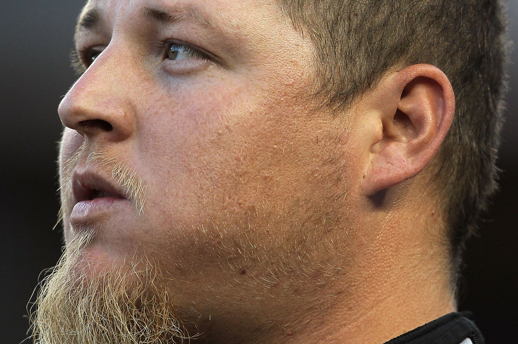NEW YORK – APRIL 30: Bobby Jenks #45 of the Chicago White Sox looks on before playing the New York Yankees on April 30, 2010 at Yankee Stadium in the Bronx borough of New York City. 