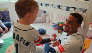 Julio Rodriguez surprises 5-year-old fan with Nintendo Switch 2 and house visit – KIRO 7 News Seattle