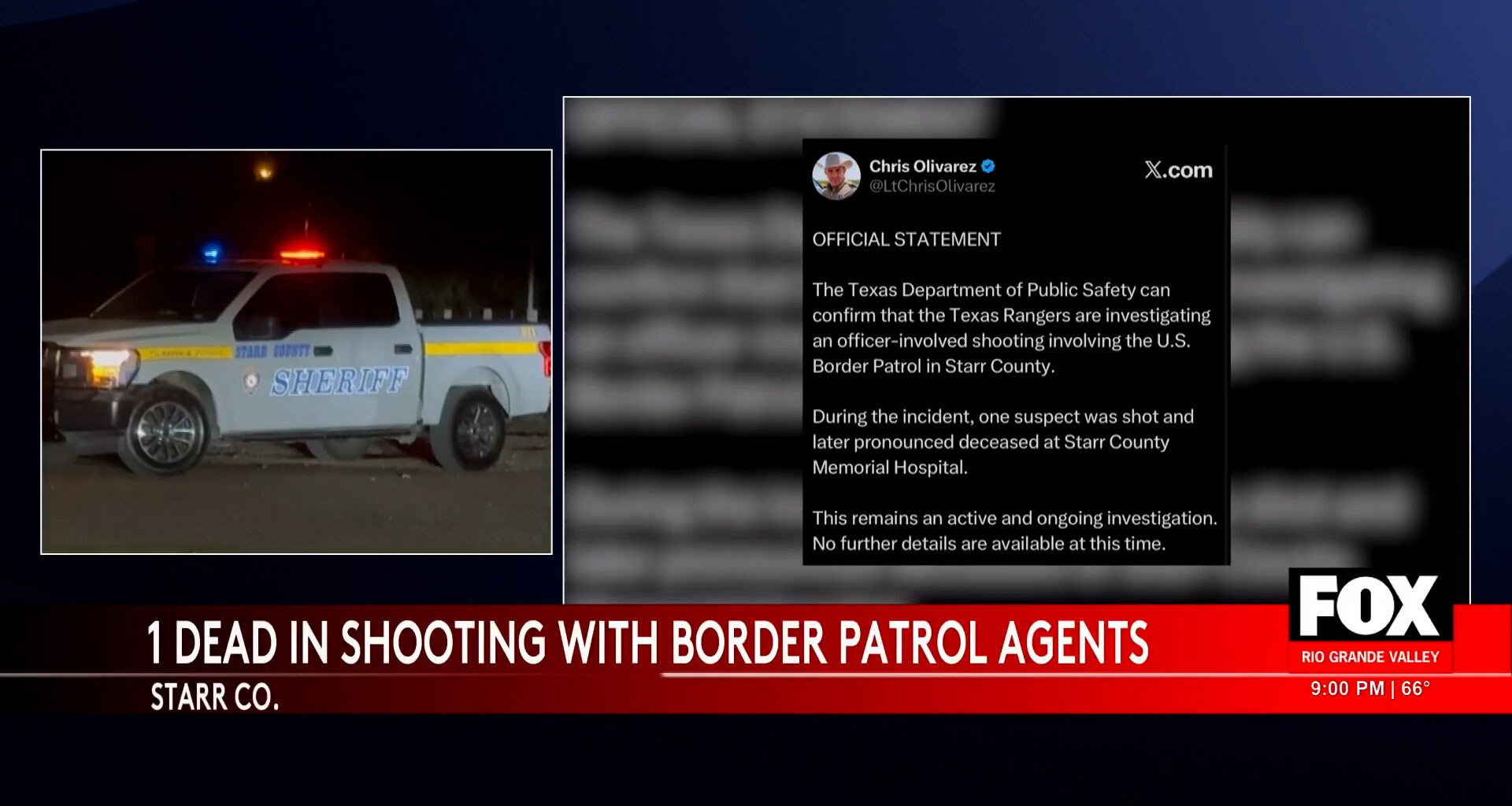 Shocking Border Patrol Shooting in Starr County: Texas Rangers Launch Investigation