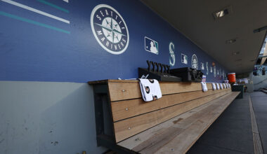 Seattle Mariners dugout general...