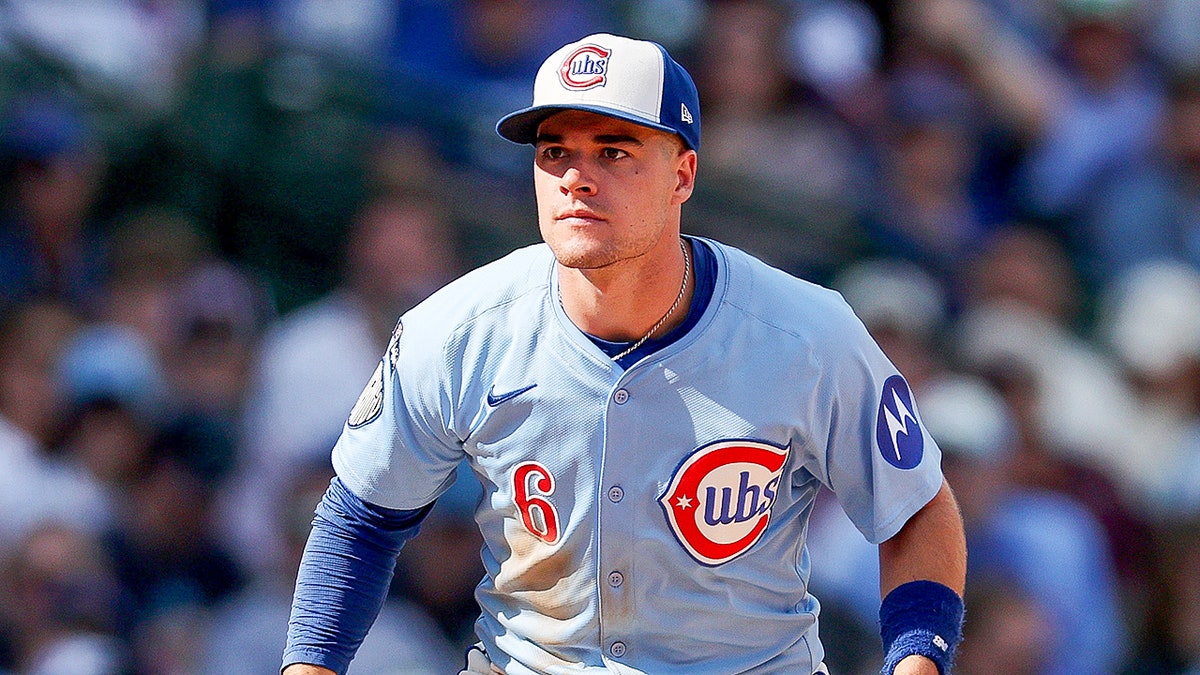 Matt Shaw looks on field