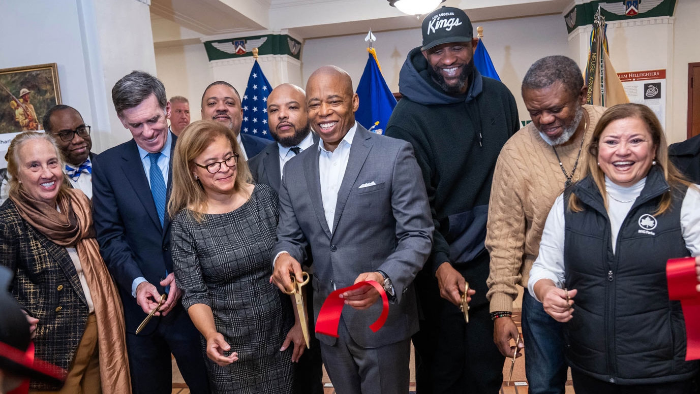 Mayor Adams, Yankees All-Star CC Sabathia Open $11 Million “Harlem Field of Dreams” Renovated Athletic Field at Historic Harlem Brigadier General Charles Young Playground