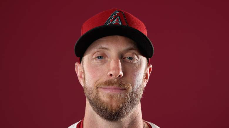 Diamondbacks starting pitcher Merrill Kelly's headshot for 2025 Photo Day.