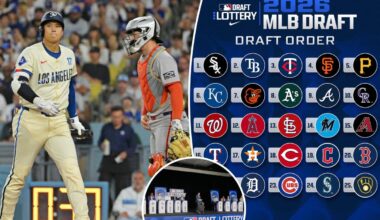 Giants get good luck in MLB draft lottery with fourth pick
