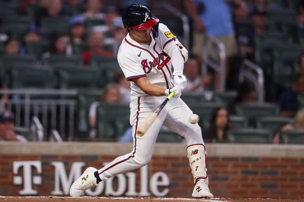 Can Kim Ha-sung fill the Atlanta shortstop's offense that he lacked last season? Photo = Courtesy of Brett Davis-Imagn Images= Yonhap News