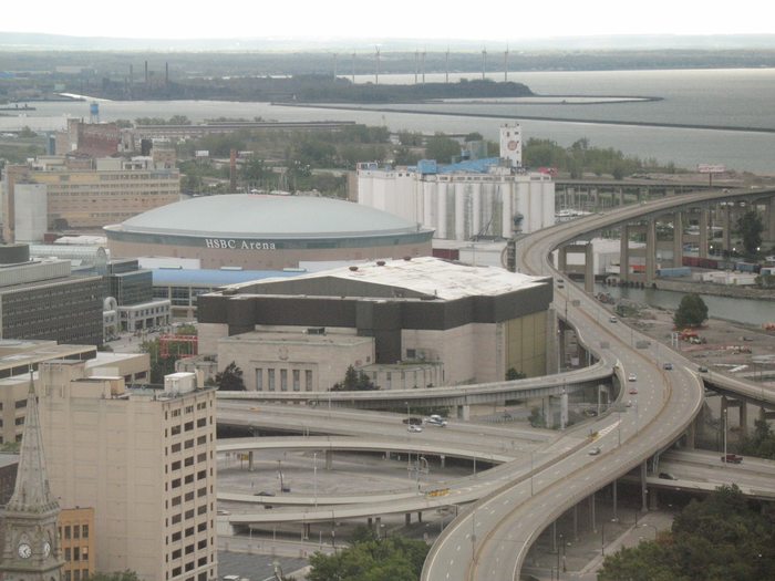 Buffalo Memorial Auditorium, home of the Buffalo Braves