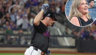 Pete Alonso's wife pens emotional post after his Mets exit