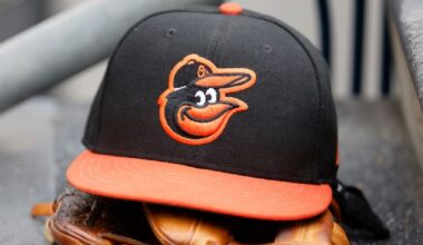 A Baltimore Orioles cap