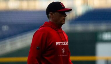 Rutgers Football Head Coach Greg Schiano in the Rate Bowl