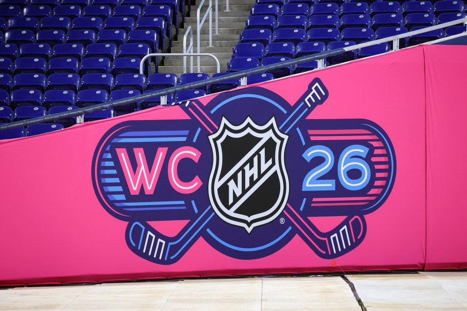 Preparations continue for the 2026 Discover NHL Winter Classic - Rink Build Out at LoanDepot Park on December 23, 2025 in Miami, Florida.