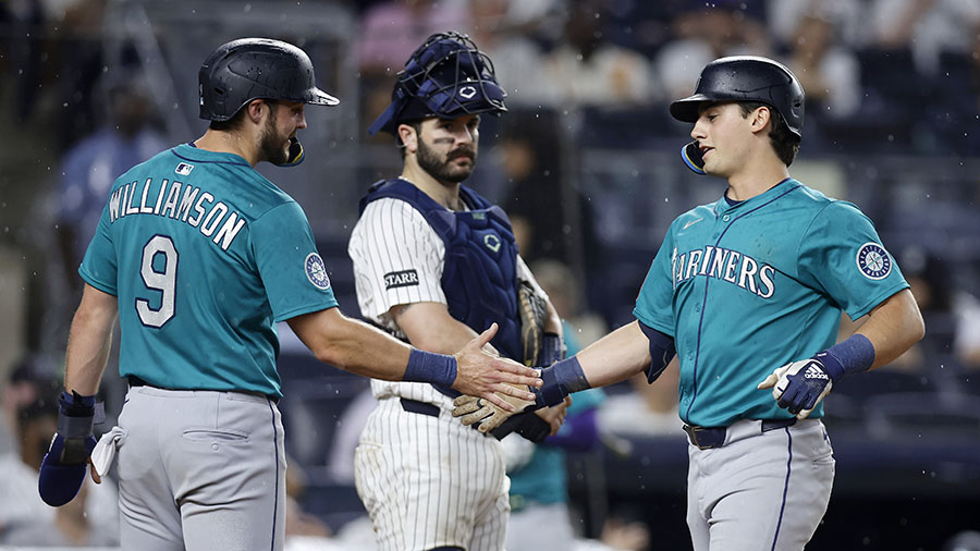 Seattle Mariners Ben Williamson Cole Young...