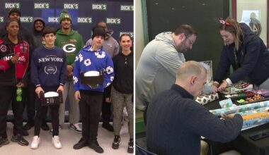 Packers players, Brewers foundation helping kids ahead of holidays