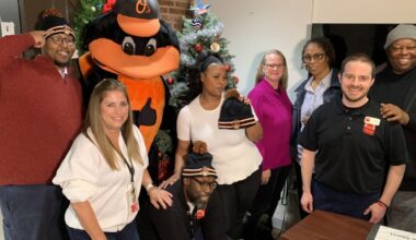 Orioles help veterans on Giving Tuesday