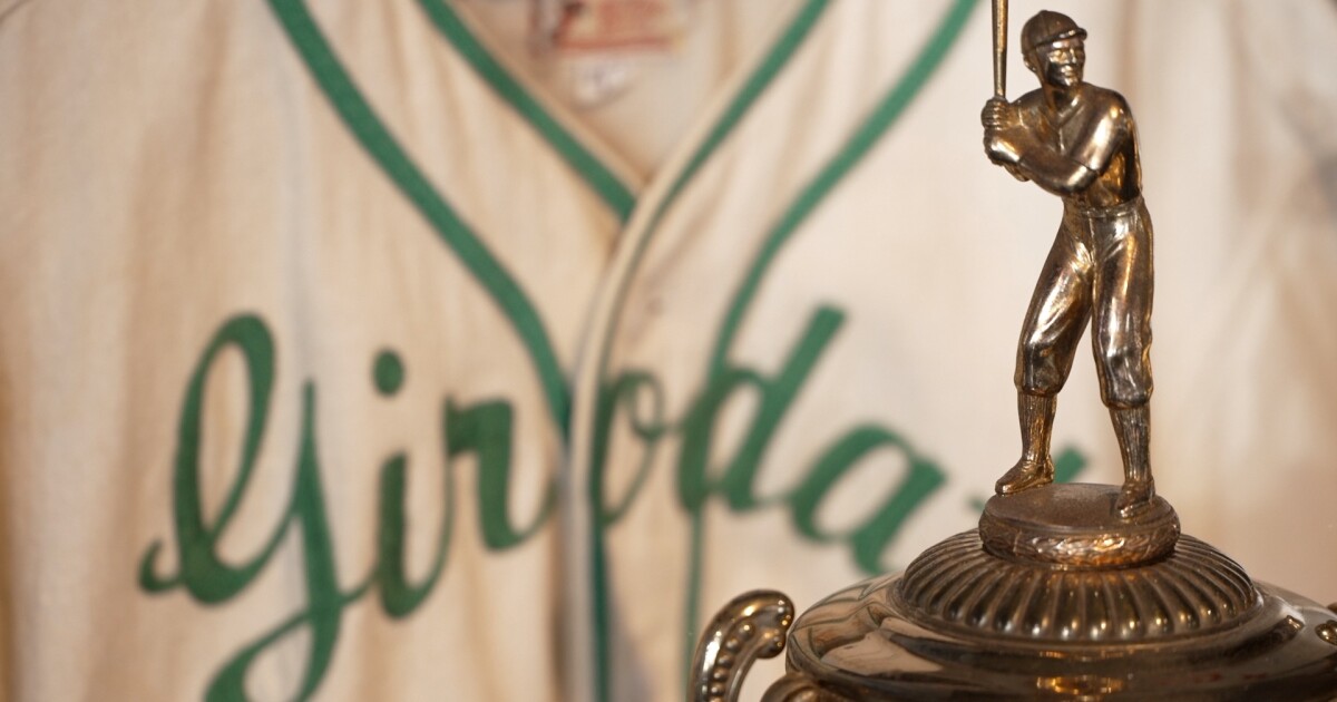 Sports memorabilia from historic Sullivan Field now on display at GRPM