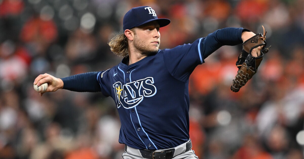 Orioles acquire pitcher Shane Baz from the Tampa Bay Rays