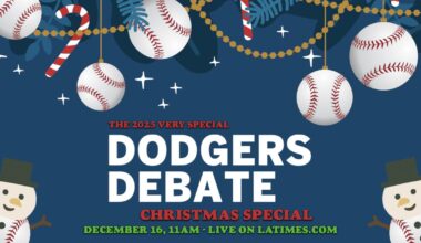 A Very Special (Formerly) Live Dodgers Debate Christmas Special