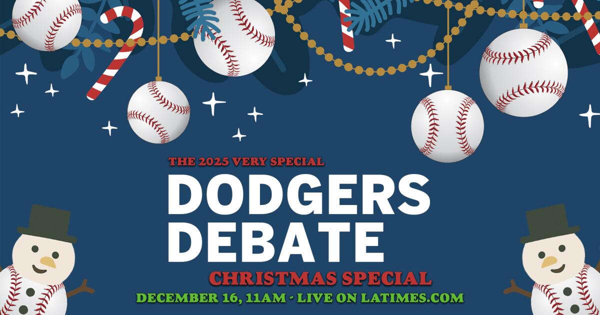 A Very Special (Formerly) Live Dodgers Debate Christmas Special