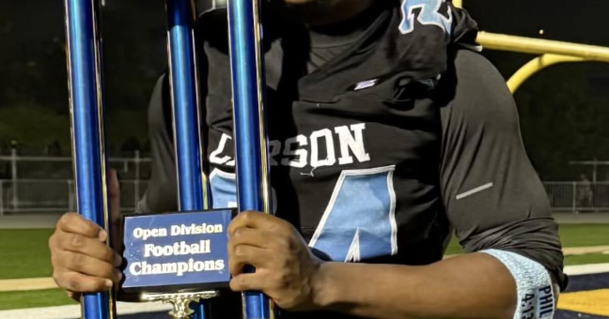 Carson's Xavier Allen delivers City titles in football and baseball