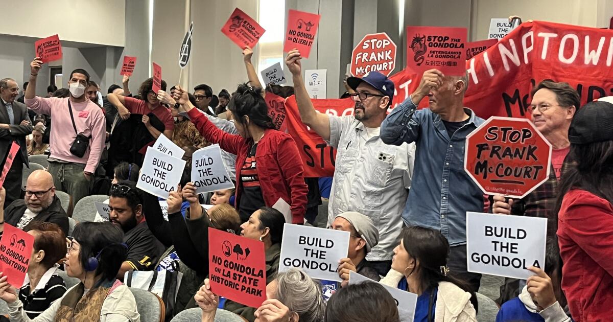 Metro approves Dodger Stadium gondola project despite protests