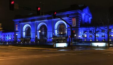 Social post from Kansas City Union Station calls for downtown baseball