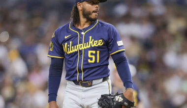 Report: Mets, Yankees among teams eyeing Brewers' Peralta, Megill