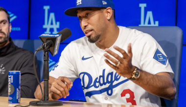 Díaz excited to bring his iconic entrance song to L.A. after joining Dodgers