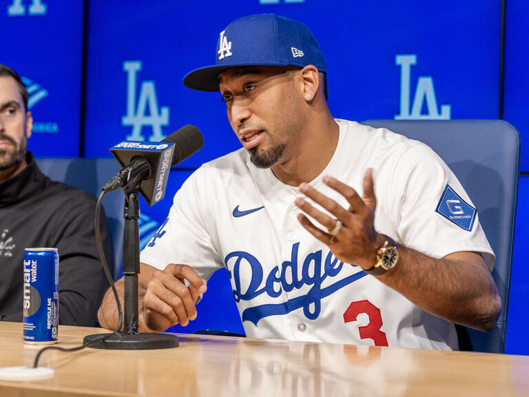 Díaz excited to bring his iconic entrance song to L.A. after joining Dodgers