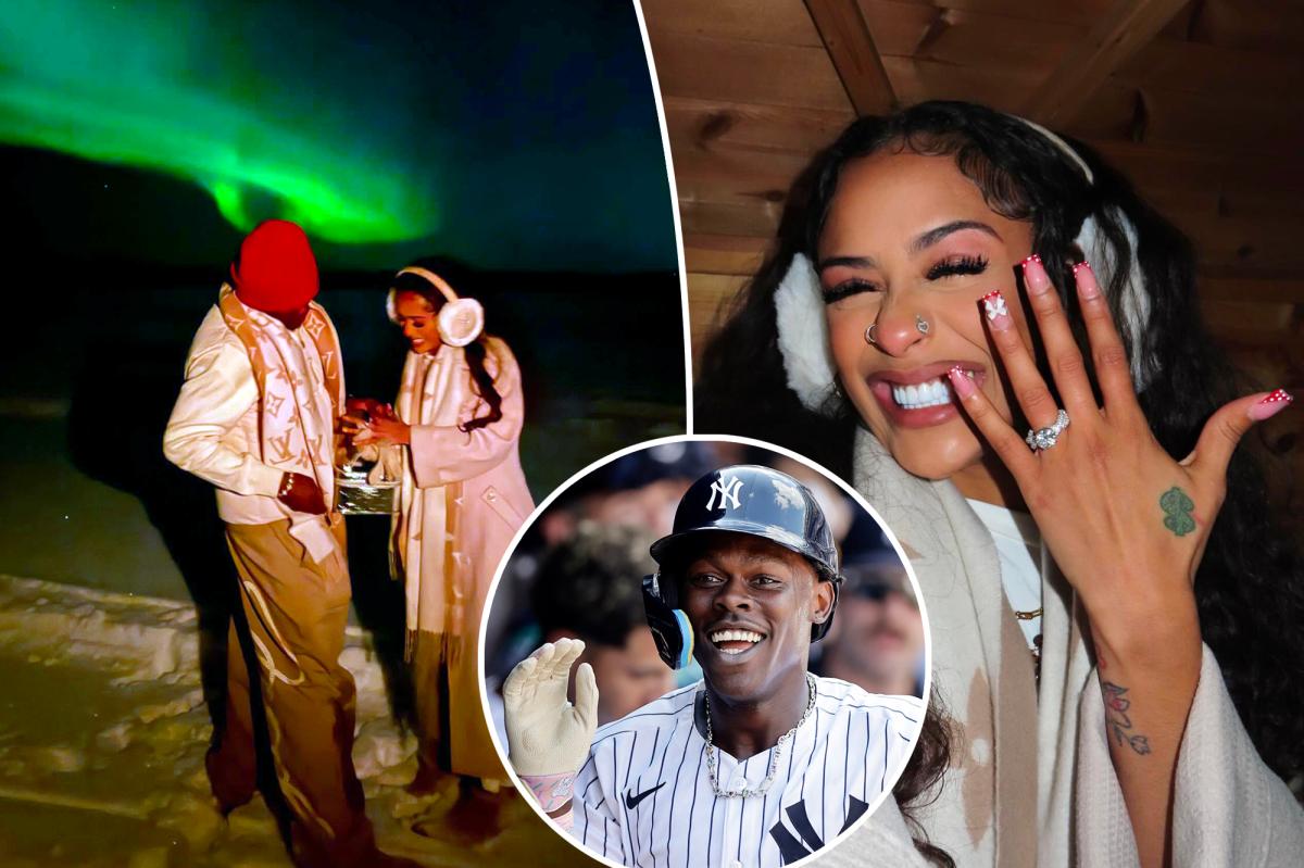 Jazz Chisholm gets engaged to singer girlfriend under the Northern Lights on Christmas