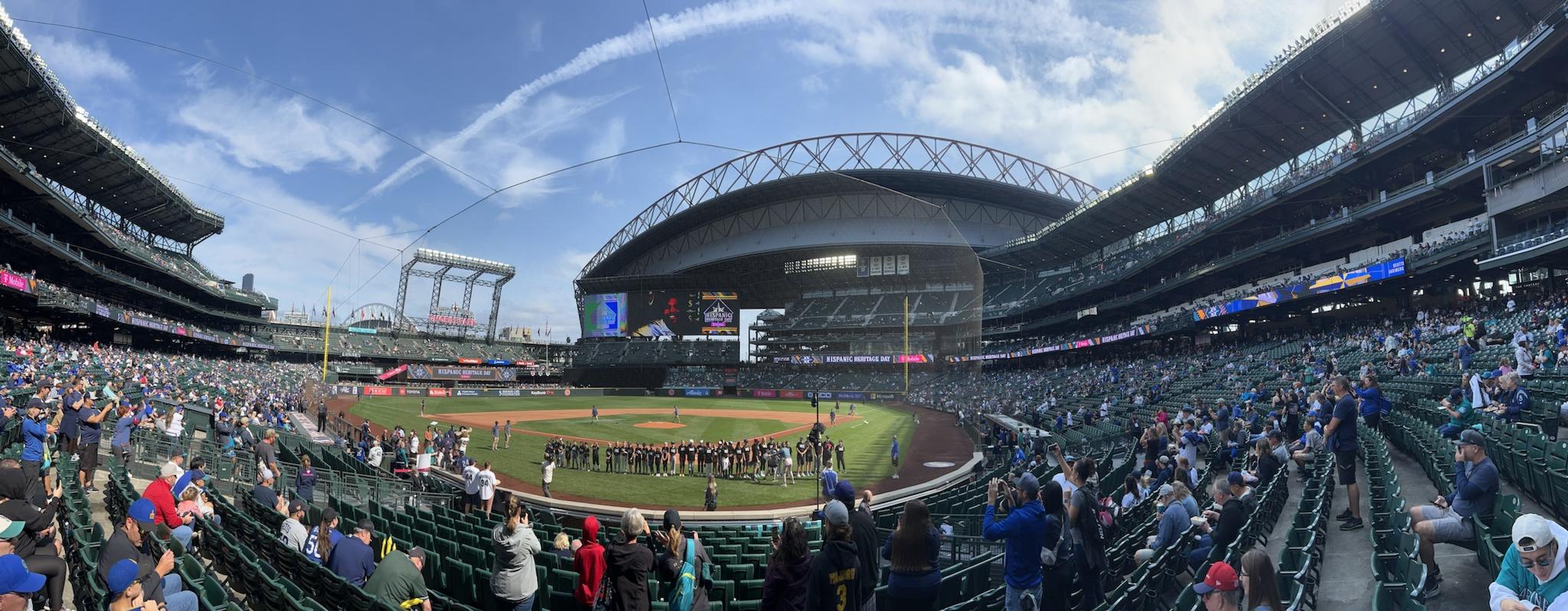 Field Level. T-Mobile Park. September 17, 2023.