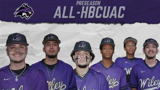 Wiley baseball lands six on Preseason All-HBCUAC Team