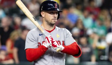 Sep 7, 2025; Phoenix, Arizona, USA; Former Boston Red Sox third baseman Alex Bregman against the Arizona Diamondbacks at Chase Field.