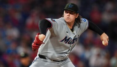 Miami Marlins v Philadelphia Phillies