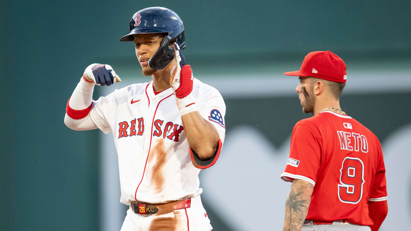 Los Angeles Angels v Boston Red Sox