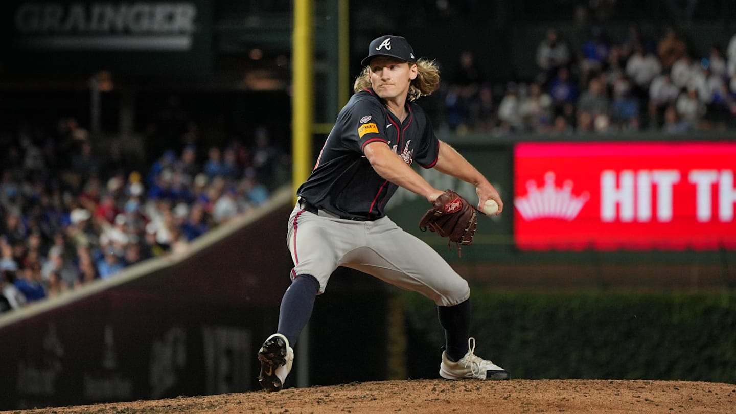 Atlanta Braves lefty Hayden Harris is ready to join the Braves pen.