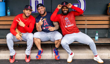 Los Angeles Angels v. Colorado Rockies