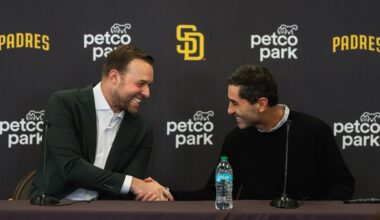 San Diego Padres Introduce Michael King