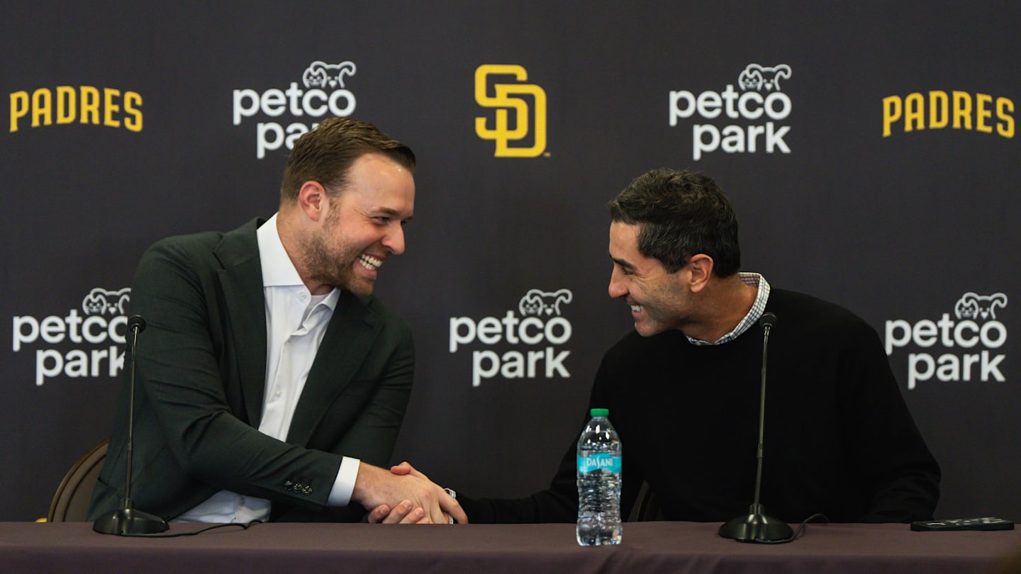 San Diego Padres Introduce Michael King