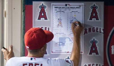 Baltimore Orioles v Los Angeles Angels