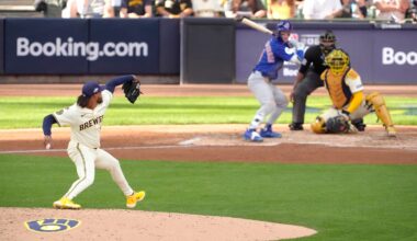 Division Series - Chicago Cubs v Milwaukee Brewers - Game One