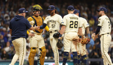 National League Championship Series - Los Angeles Dodgers v Milwaukee Brewers - Game Two