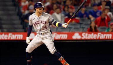 Houston Astros v Los Angeles Angels