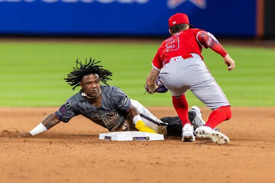 The Mets traded Luisangel Acuña to the White on Tuesday. Corey Sipkin for the NY POST