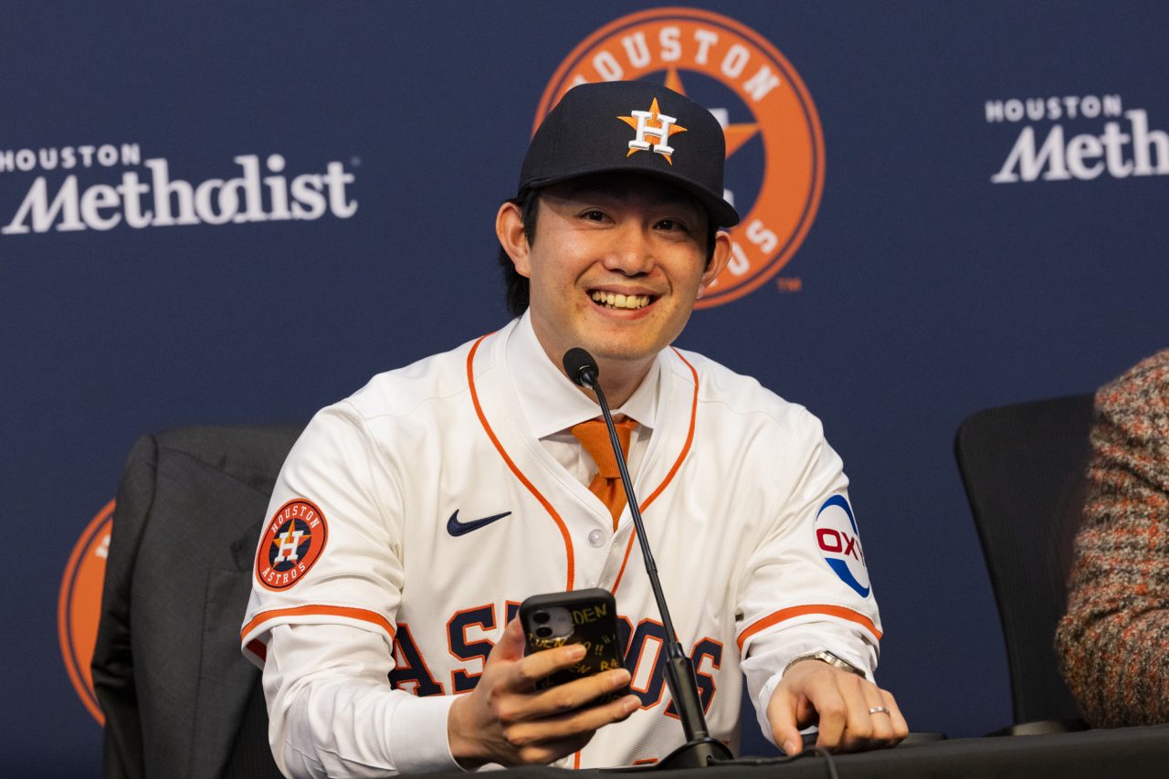 Japanese righty Tatsuya Imai is ready to help Astros