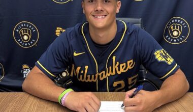 Milwaukee Brewers pitching prospect Frank Cairone has been hospitalized after a car accident