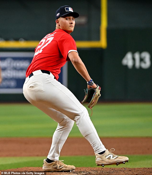 The pitcher, 18, was involved in an accident near his New Jersey home and airlifted to hospital