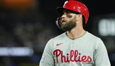 Philadelphia Phillies 1B Bryce Harper becomes apparel free agent with Under Armour deal over