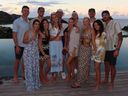 Several members of the Toronto Blue Jays enjoy a vacation in St. Barts.