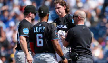 Yankees acquire LHP Ryan Weathers from Marlins for four prospects