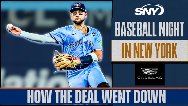 Jerry Blevins on why Mets can feel good about Bo Bichette playing third base