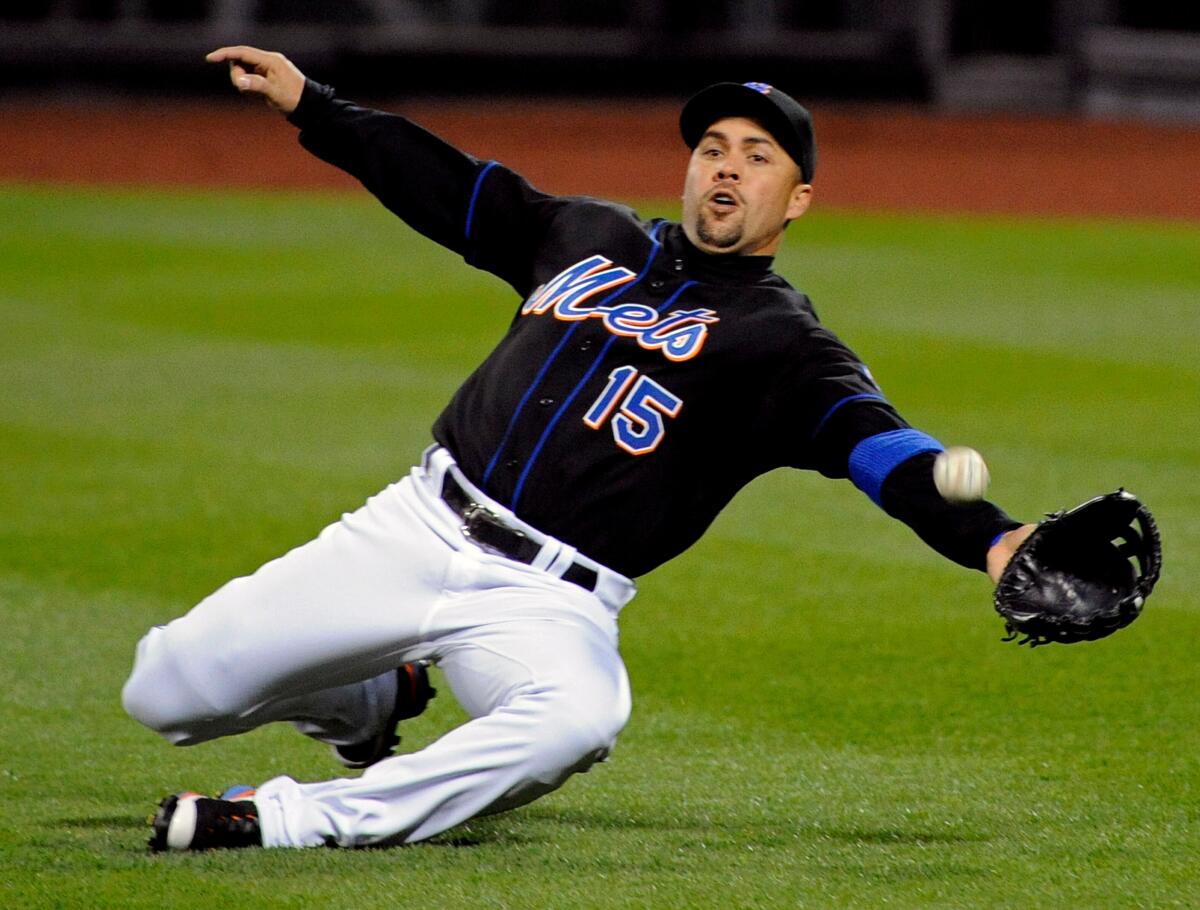 Carlos Beltran with the Mets in 2011.